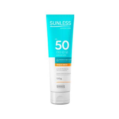 Protetor Solar Sunless Toque Seco FPS50 com 120g