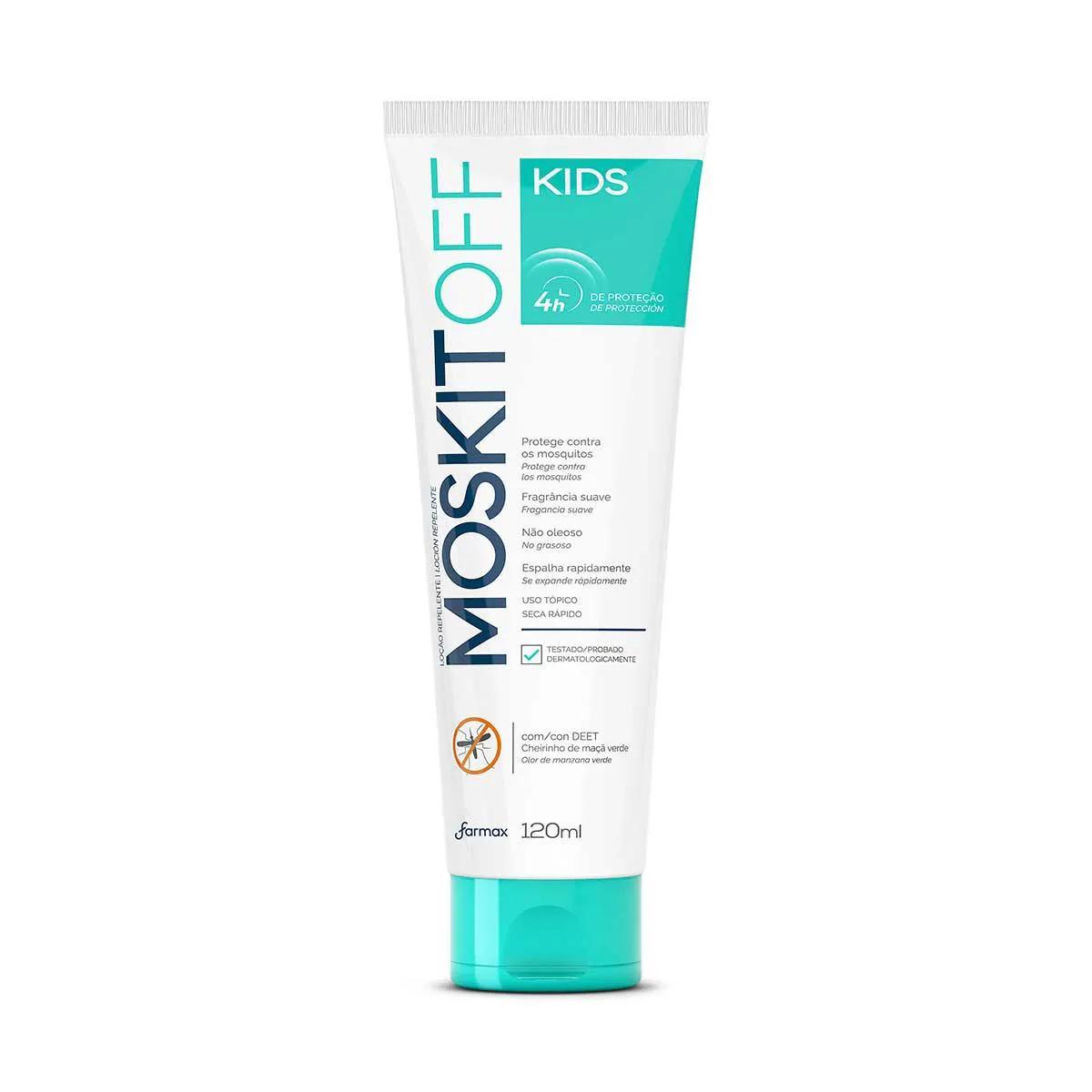 Repelente de Inseto Moskitoff Kids com 120ml