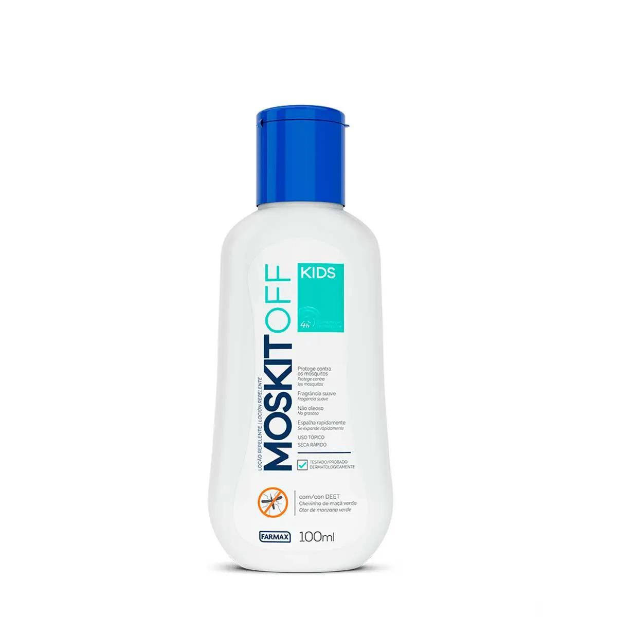 Repelente de Inseto Moskitoff Kids Loção com 100ml