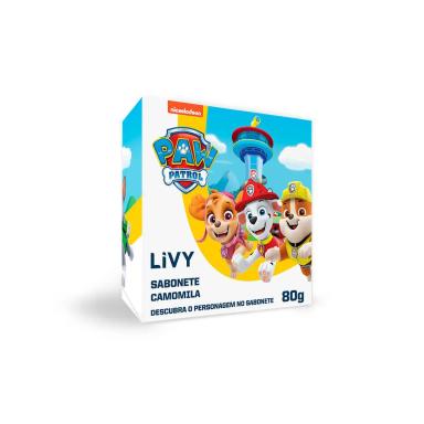 Sabonete em Barra Livy Patrulha Canina Camomila 80g