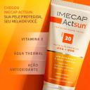 Protetor Solar Facial Imecap Actsun FPS30 Sem Cor com 50g
