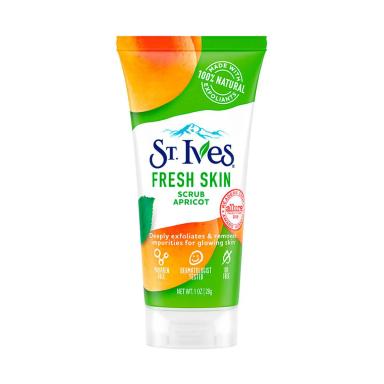 Esfoliante Facial St. Ives Fresh Skin Scrub Apricot com 170ml