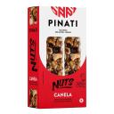 Barra de Amendoim, Castanhas e Semente Pinati Nuts Canela com 2 unidades de 30g cada