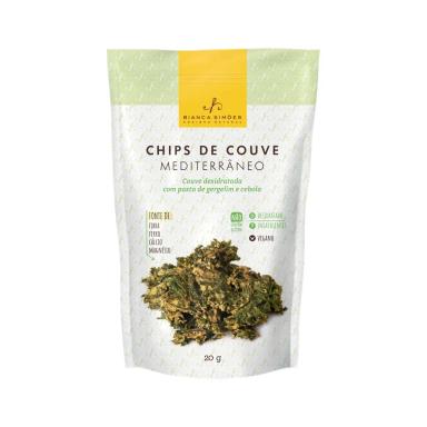 Chips Bianca Simões de Couve Mediterrâneo com 20g