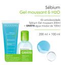 Kit Sébium Gel Moussant com 200ml + Sébium H2O com 100ml
