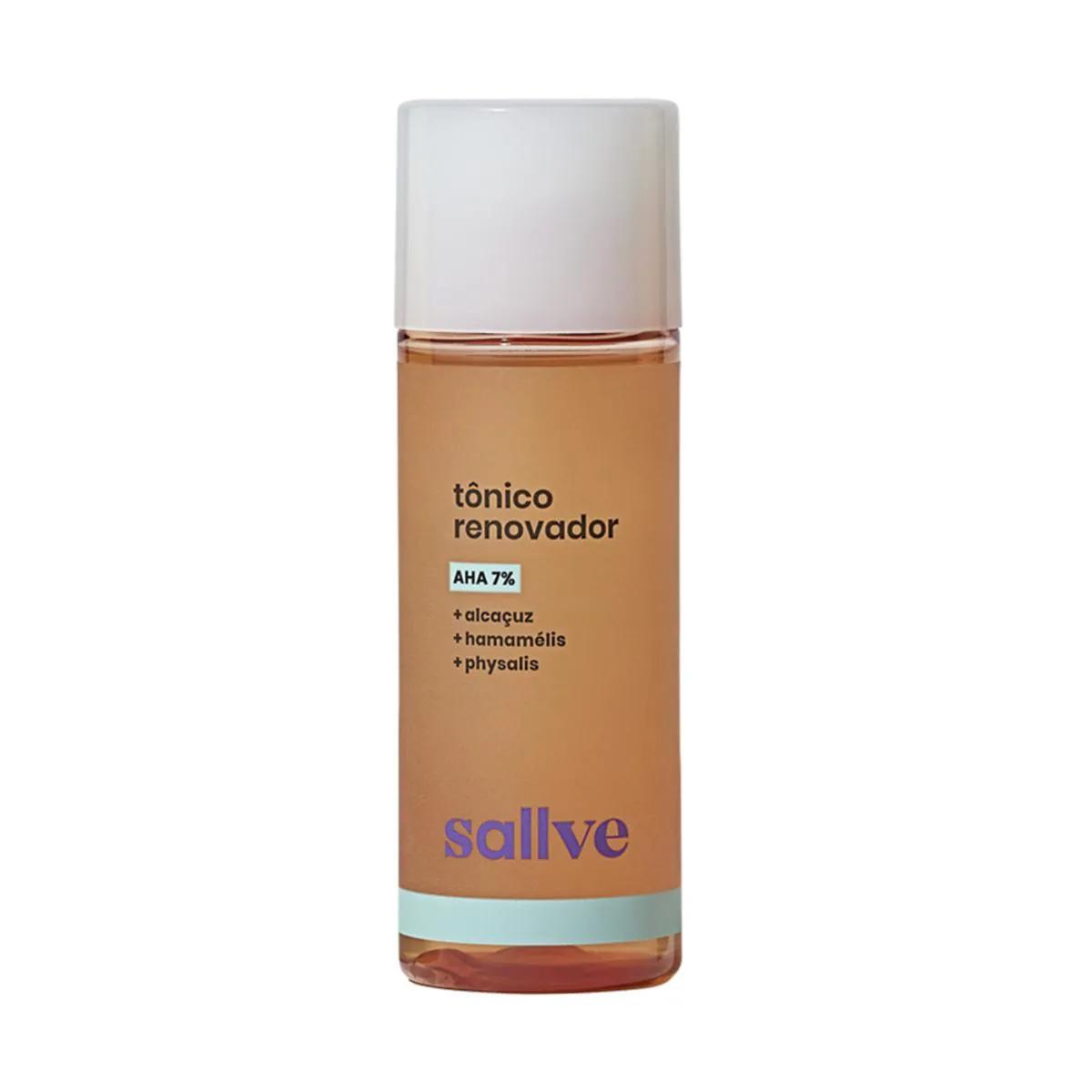 Tônico Renovador Facial Sallve com 120ml