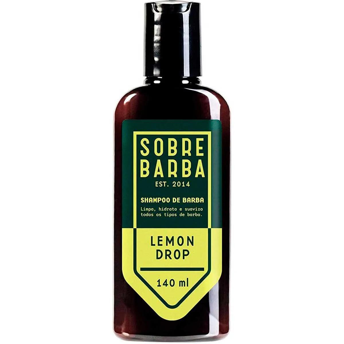Shampoo de Barba Sobrebarba Lemon Drop com 140ml