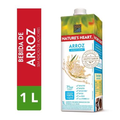 Bebida Vegetal Nature's Heart Arroz 1L