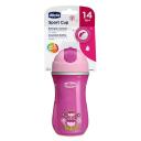 Copo Térmico Chicco Sport Cup 14M+ Rosa capacidade 266ml