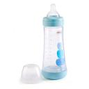 Mamadeira Chicco Perfect 5 Fluxo Rápido 4m+ Azul de 300ml