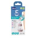 Mamadeira Chicco Perfect 5 Fluxo Inicial 0m+ Rosa de 150ml
