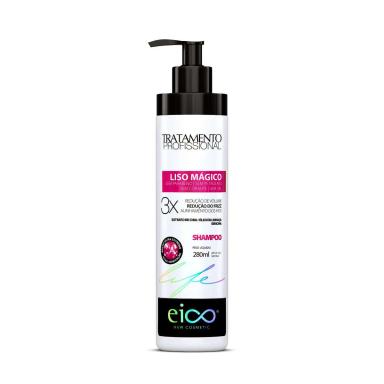Shampoo Eico Life Liso Mágico com 280ml