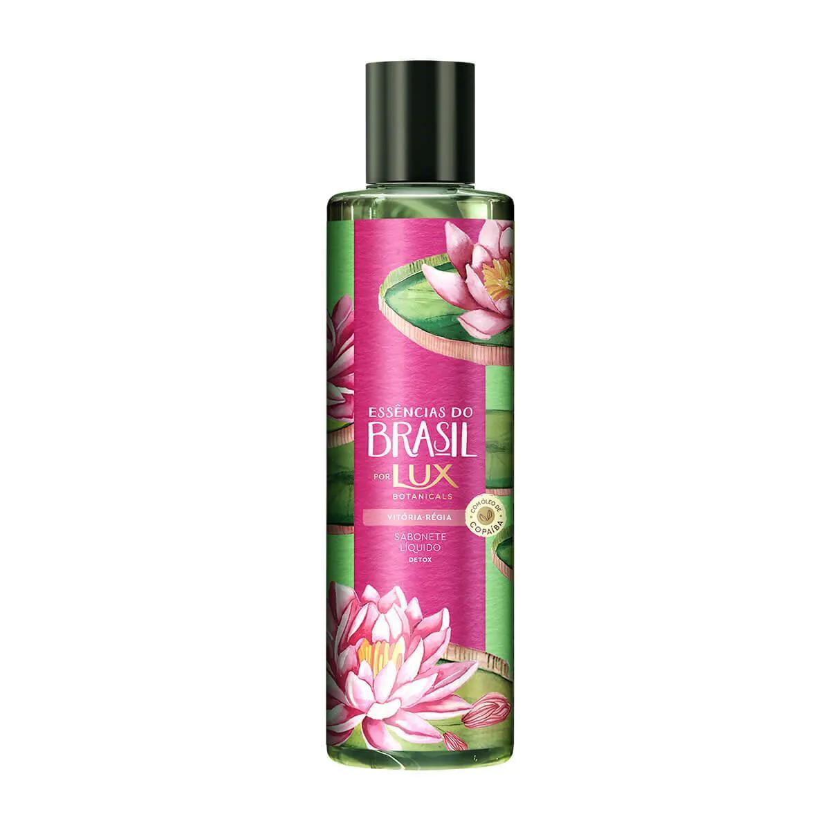 Sabonete Líquido Lux Botanicals Essências do Brasil Vitória-Régia com 300ml