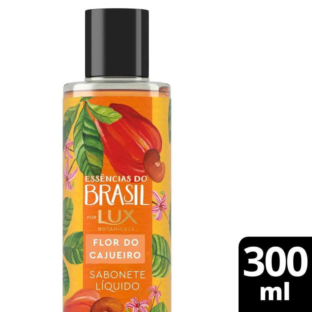 Sabonete Líquido Lux Botanicals Essências do Brasil Flor do Cajueiro com 300ml