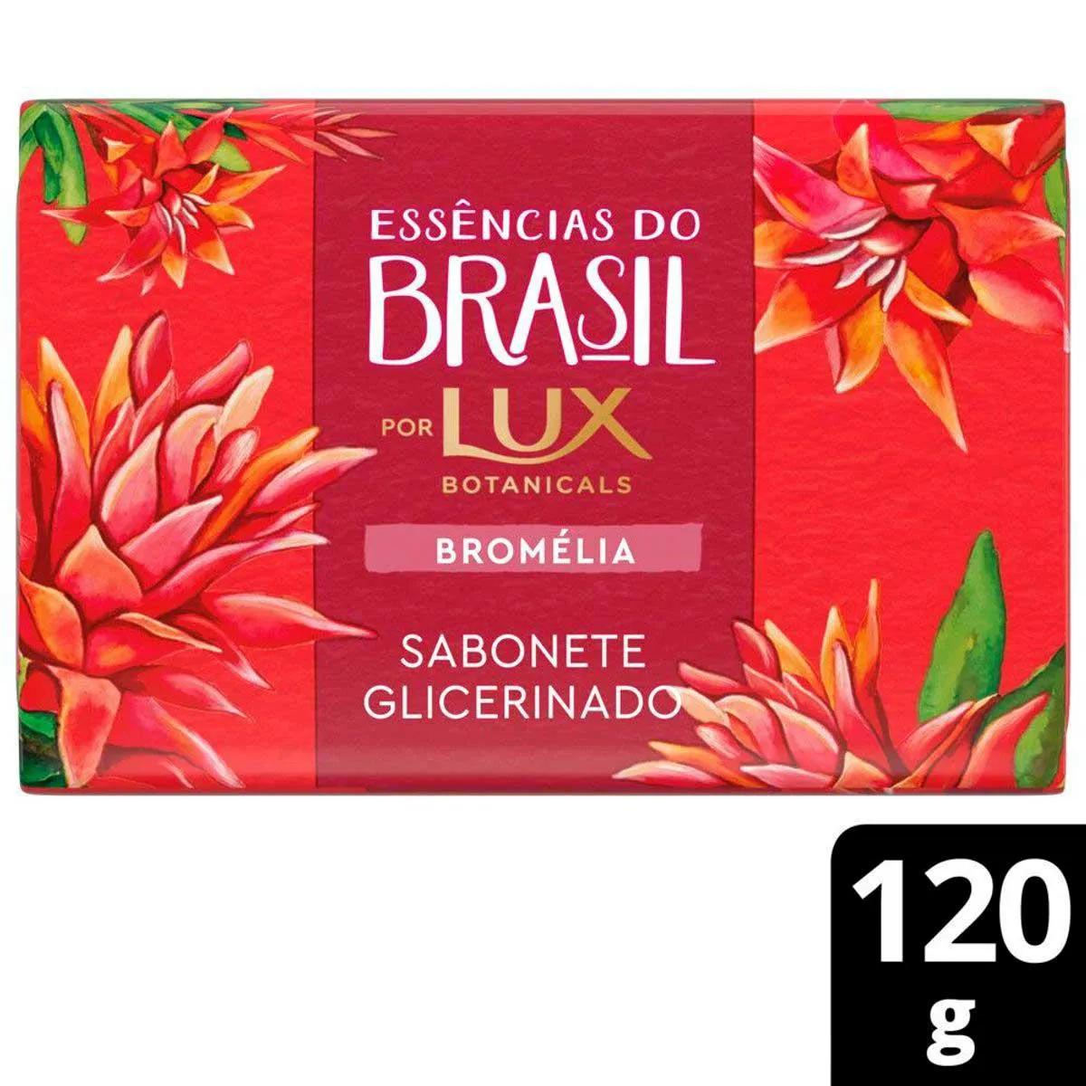 Sabonete em Barra Lux Botanicals Essências do Brasil Bromélia com 120g