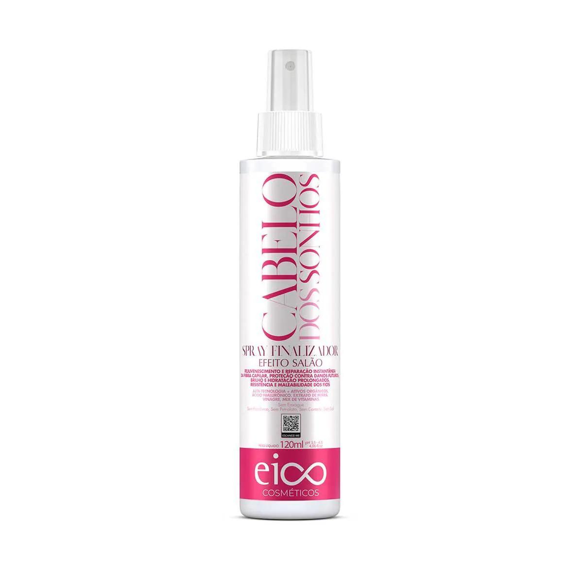 Spray Finalizador Eico Cabelos dos Sonho com 120ml