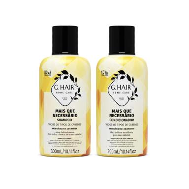 Kit Shampoo + Condicionador G. Hair Mais Que Necessário com 300ml cada