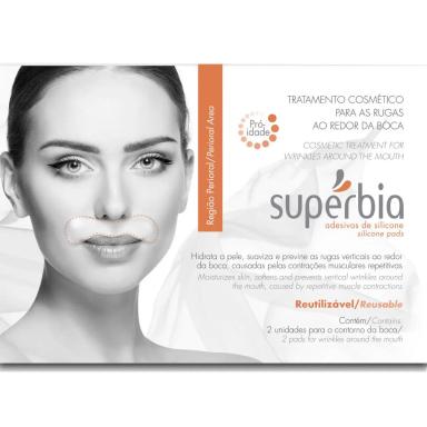 Adesivo de Silicone para Rugas ao Redor da Boca Supérbia com 2 unidades