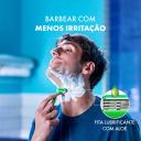 Kit Gillette Carga para Barbeador Mach3 Sensitive Acqua Grip 4 unidades + Espuma de Barbear Sensitive 56g
