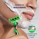 Kit Gillette Carga para Barbeador Mach3 Sensitive Acqua Grip 4 unidades + Espuma de Barbear Sensitive 56g