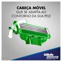 Kit Gillette Barbeador Mach3 Sensitive Acqua Grip 1 aparelho + 3 cargas + Espuma de Barbear Sensitive 56g