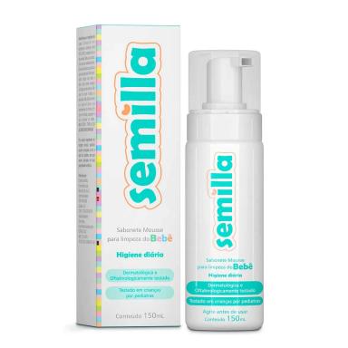 Sabonete Mousse Semilla Bebê com 150ml