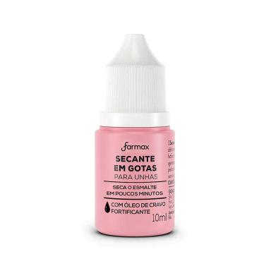 Secante em Gotas para Unhas Farmax com 10ml