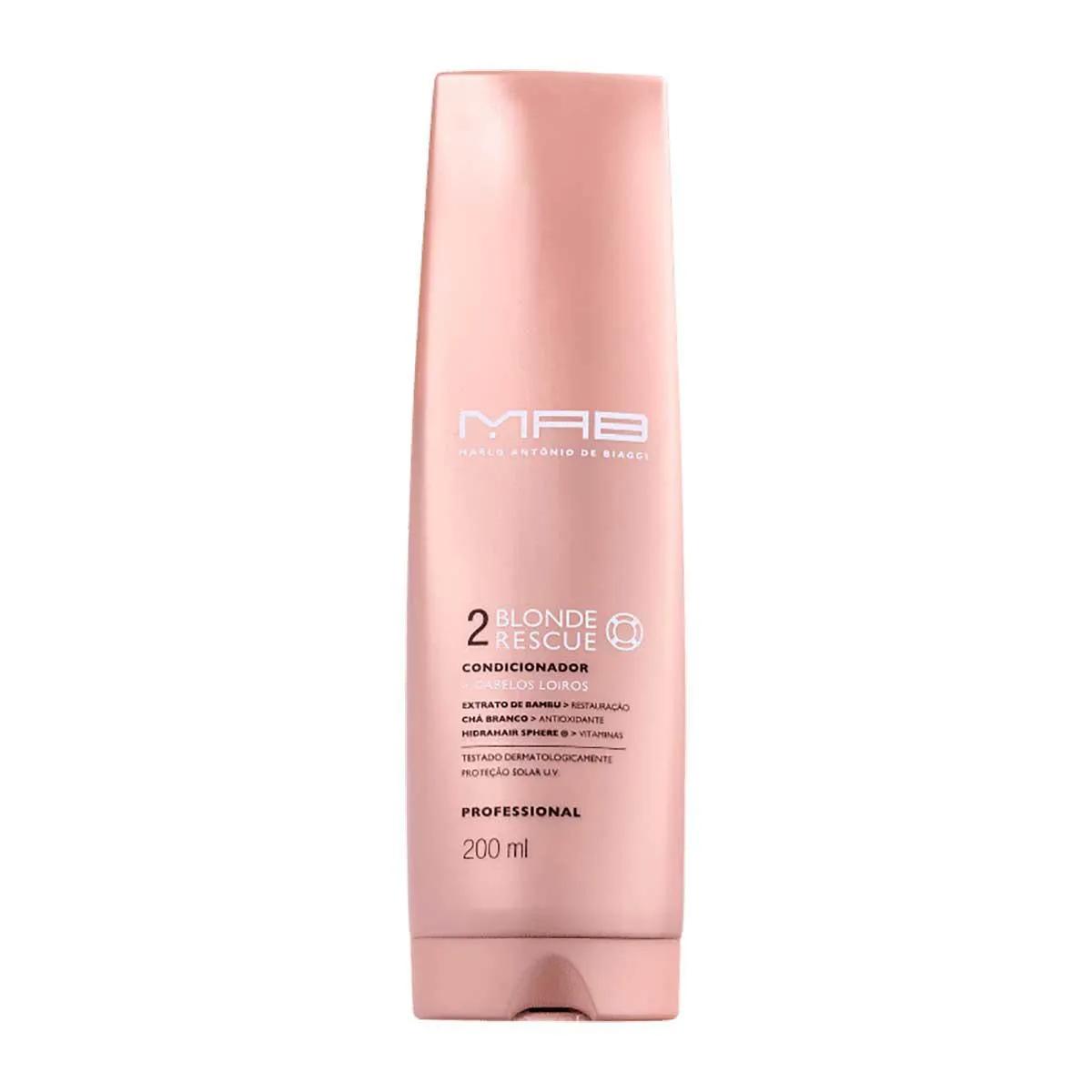 Condicionador MAB Blonde Rescue com 200ml