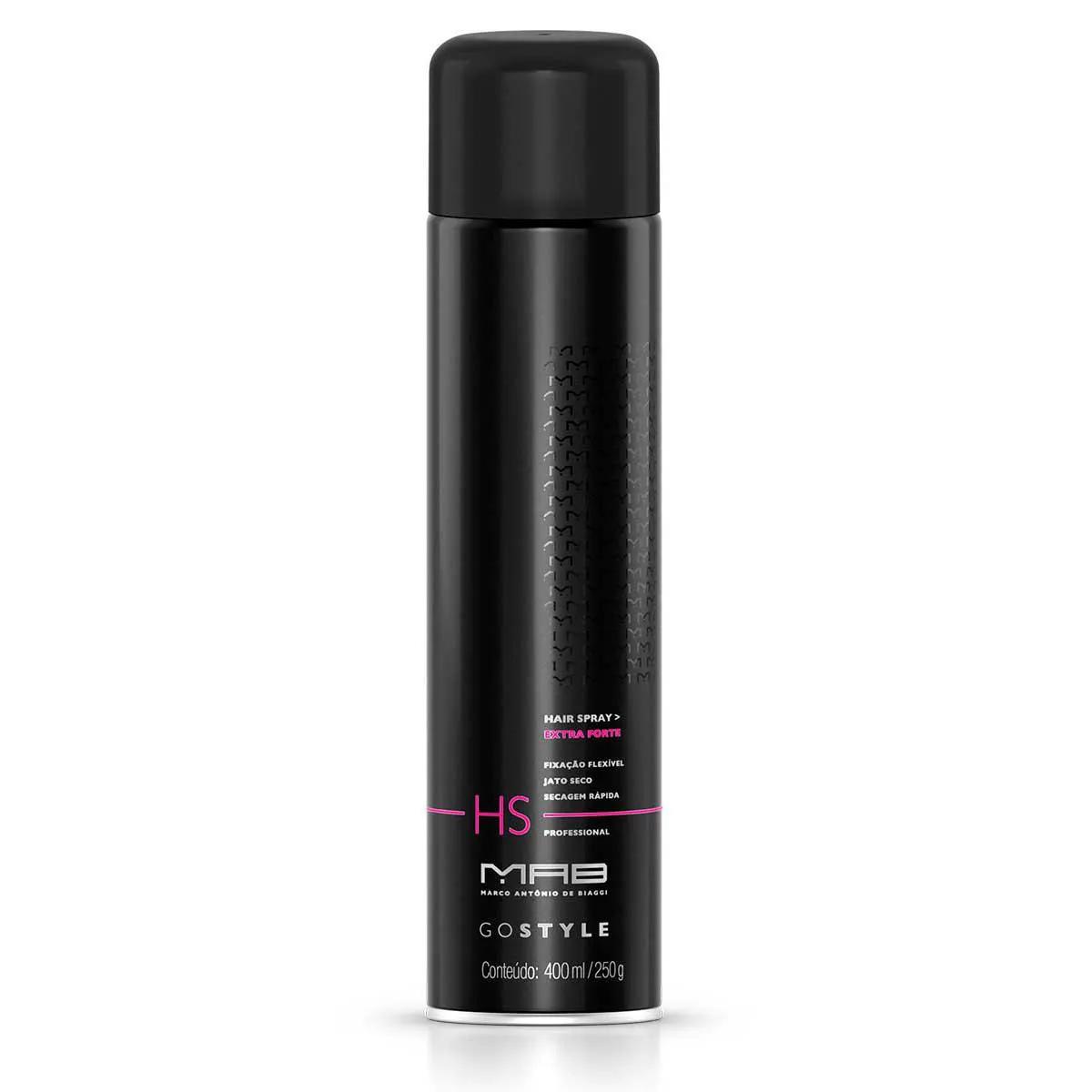 Hair Spray MAB Go Style Extra Forte com 400ml
