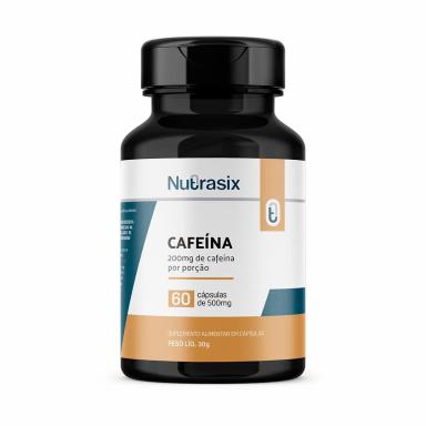 Suplemento Alimentar Nutrasix Cafeína com 60 Cápsulas