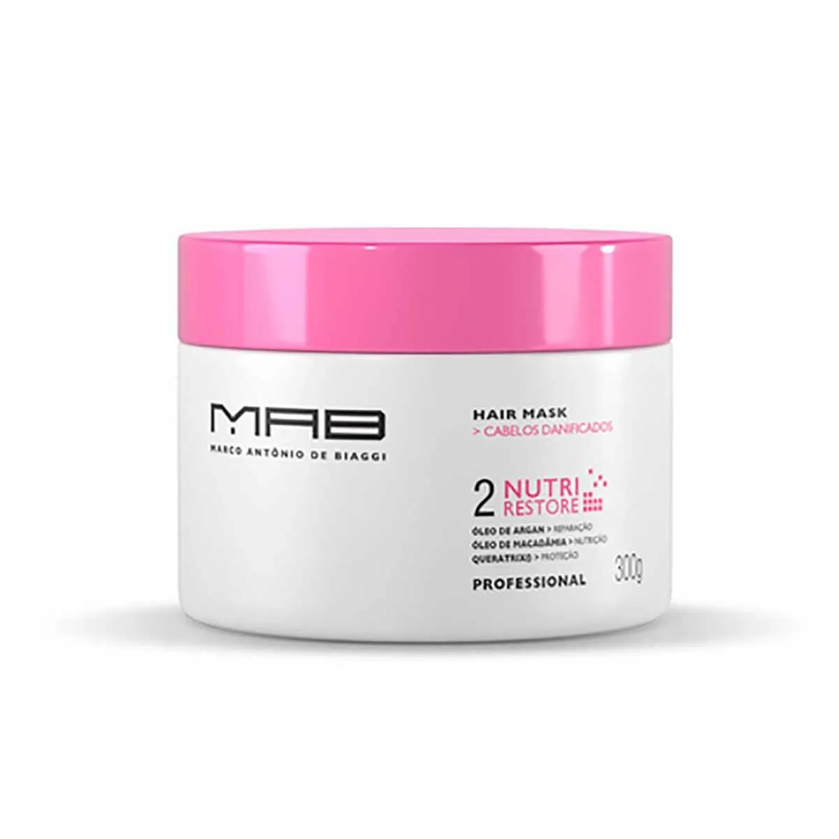Máscara Capilar MAB Nutri Restore com 300g