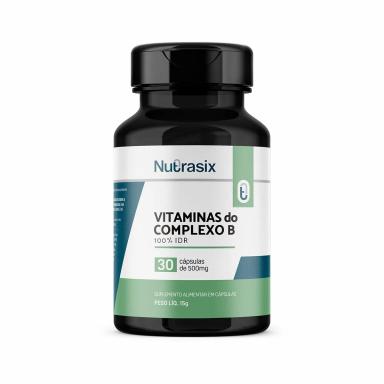 Suplemento Alimentar Nutrasix Complexo B com 30 Cápsulas