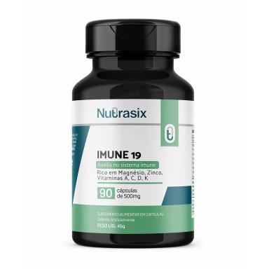 Suplemento Alimentar Nutrasix Imune 19 com 90 Cápsulas