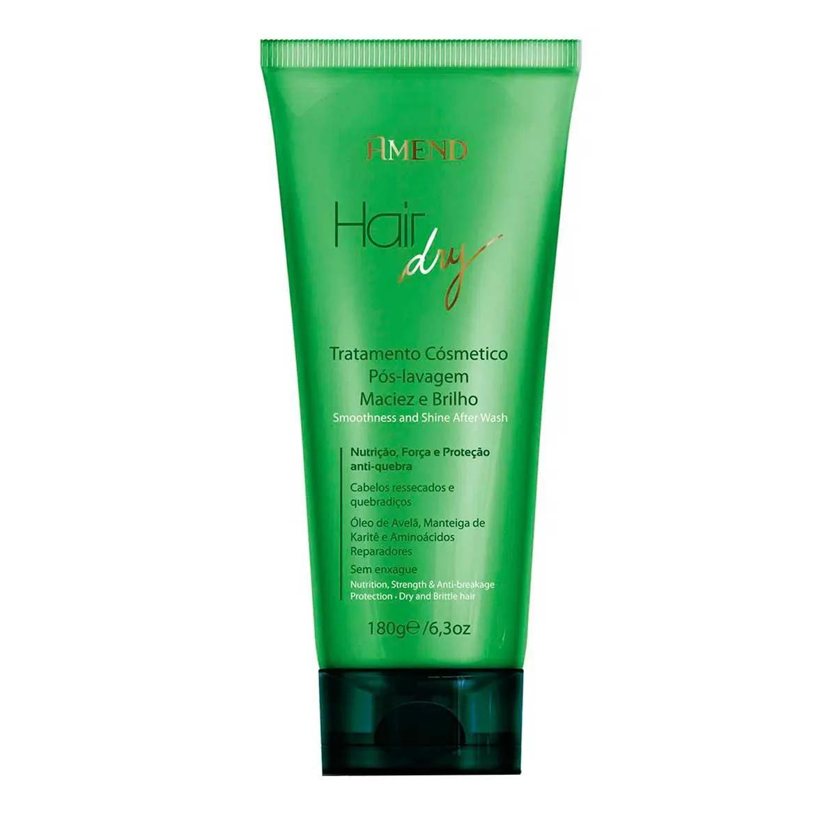 Creme Pós-Lavagem Amend Hair Dry Maciez e Brilho com 180g