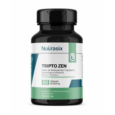 Suplemento Alimentar Nutrasix Tripto-Zen com 60 Cápsulas