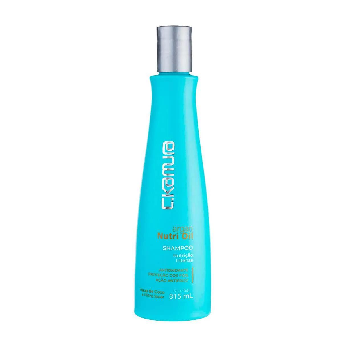 Shampoo C.Kamura Argan Nutri Oil Cabelos Secos e Danificados com 315ml