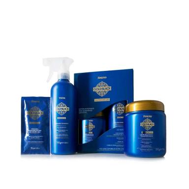 Sistema de Alisamento Definitivo Amend Gold Black Definitive Liss com 1 Unidade