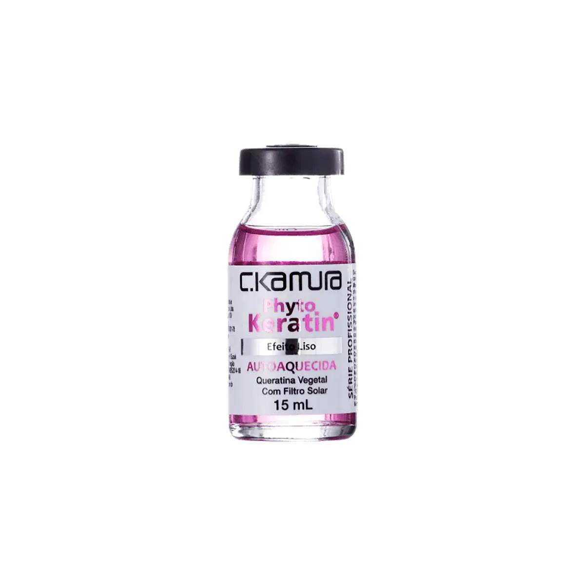 Ampola de Tratamento C.Kamura Phyto Keratin Efeito Liso com 15ml