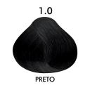 Tintura Creme C.Kamura Color Intense 1.0 Preto com 50g