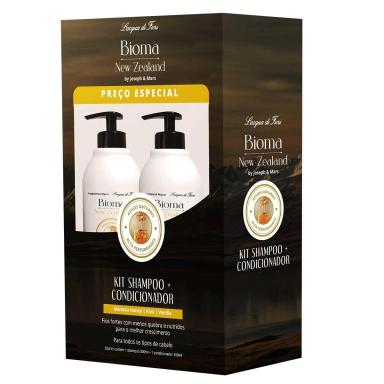 Kit Shampoo + Condicionador Bioma New Zealand com 300ml cada