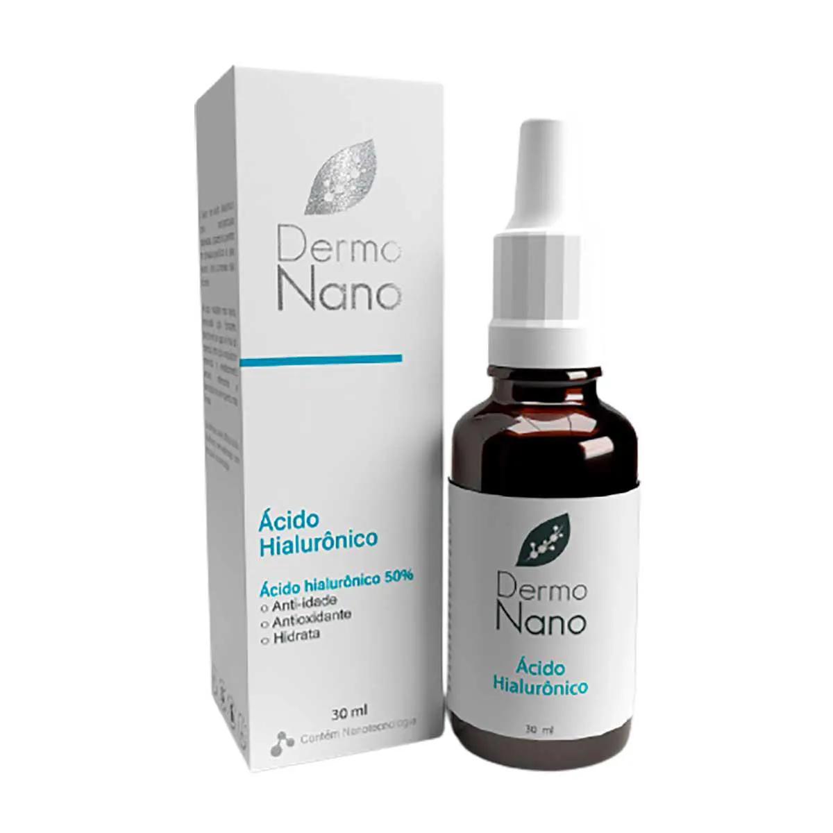 Sérum Facial DermoNano com Ácido Hialurônico com 30ml