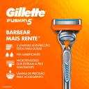 Kit Gillette Barbeador Fusion 5 1 aparelho + 3 cargas + Gel de Barbear Mach 3 Complete Suave 71g