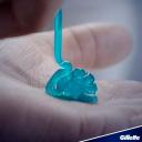 Kit Gillette Barbeador Fusion 5 1 aparelho + 3 cargas + Gel de Barbear Mach 3 Complete Suave 71g