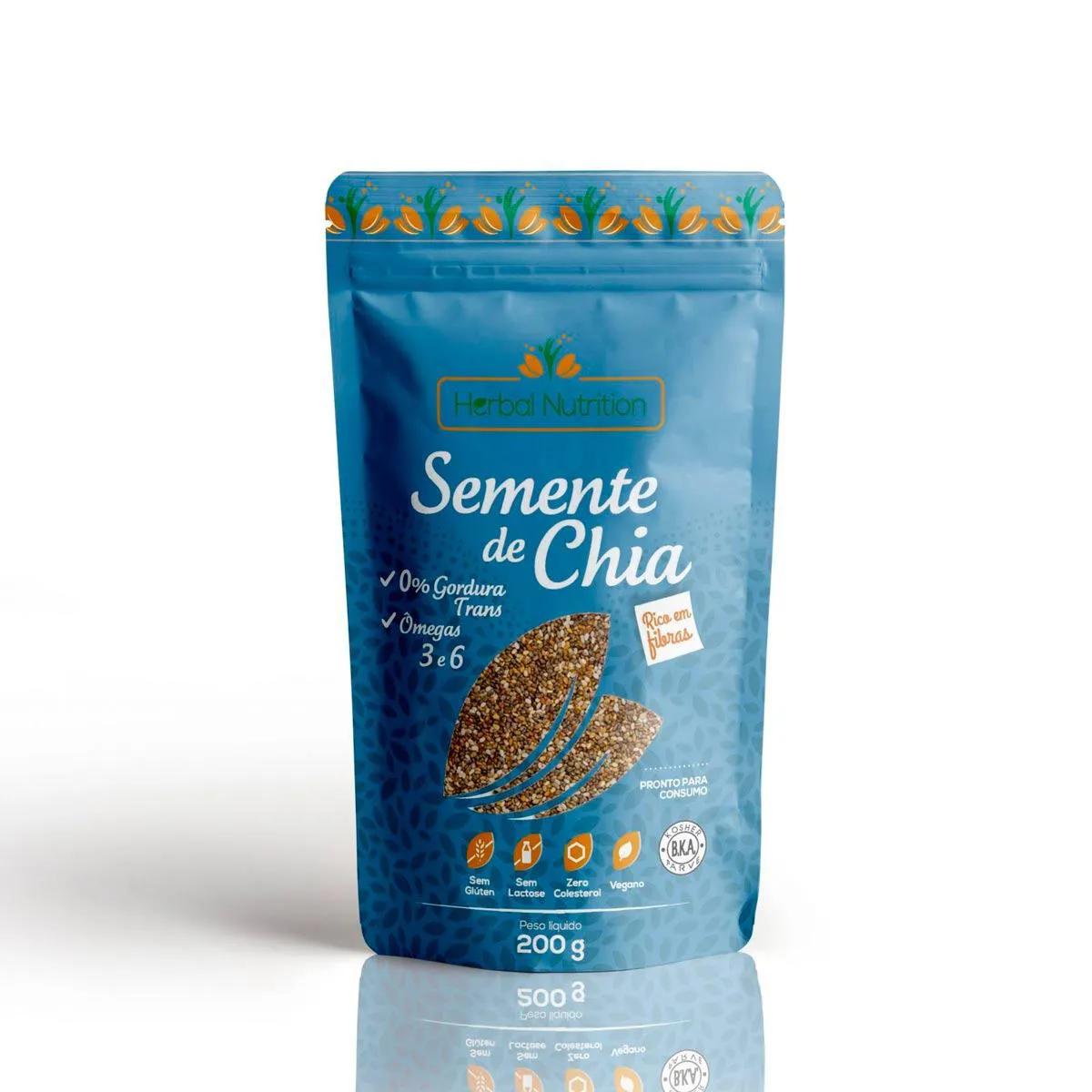 Semente de Chia Herbal Nutrition com 200g