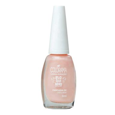 Esmalte Cintilante Colorama Bloquinho Fantasia Ok com 8ml