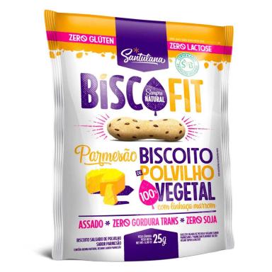 Biscoito de Polvilho BiscoFit Sabor Parmesão com 25g