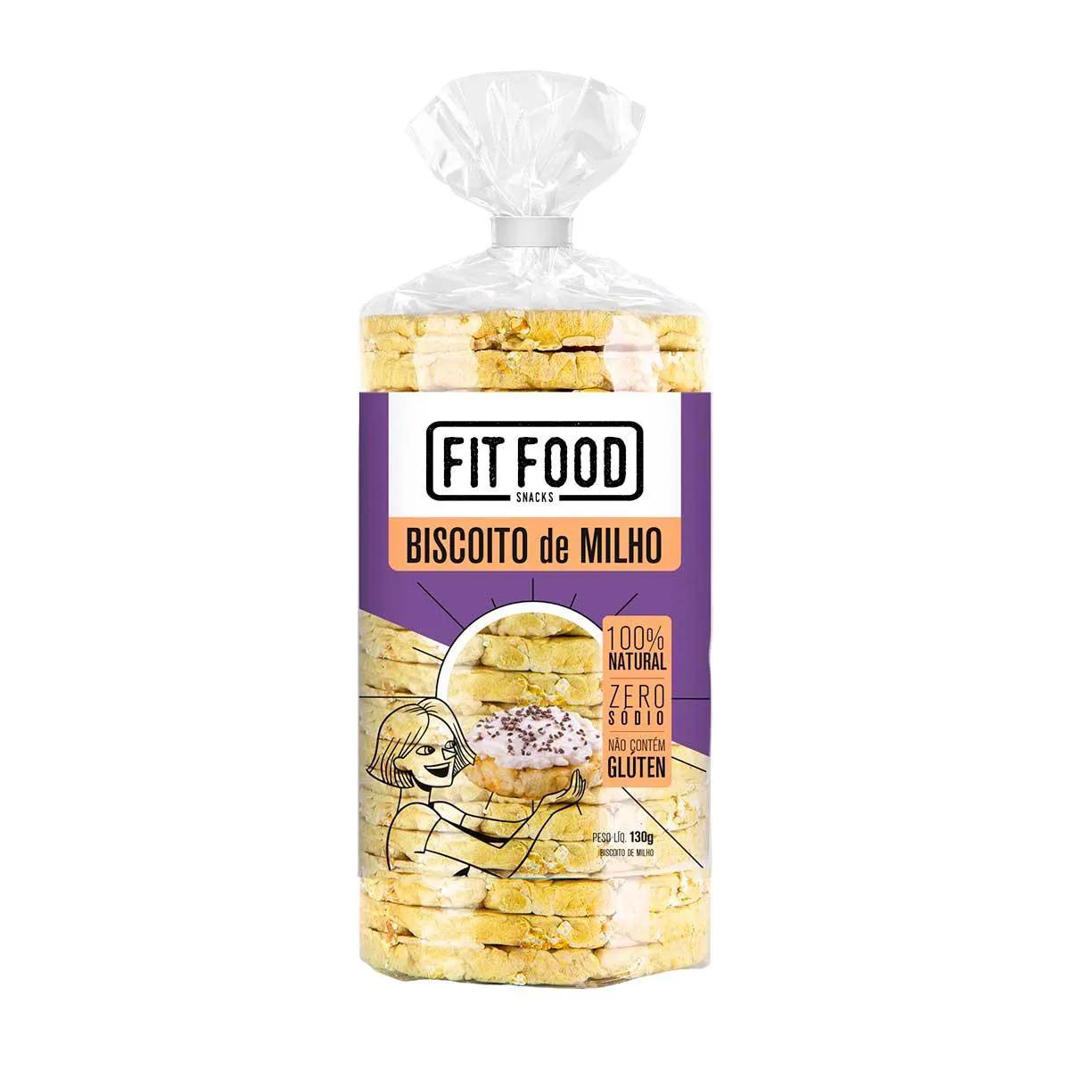 Biscoito de Milho Fit Food com 130g