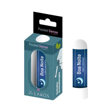 Inalador Aromaterapia Lakos Pocket Sense Boa Noite com 1 Unidade