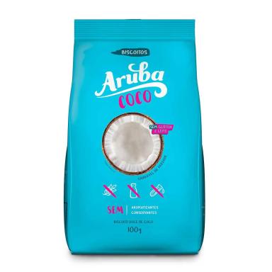 Biscoito Doce Aruba Coco Sem Glúten e Leite com 100g