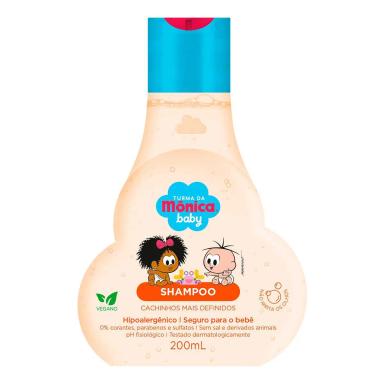 Shampoo Turma da Mônica Baby Cachinhos Mais Definidos com 200ml